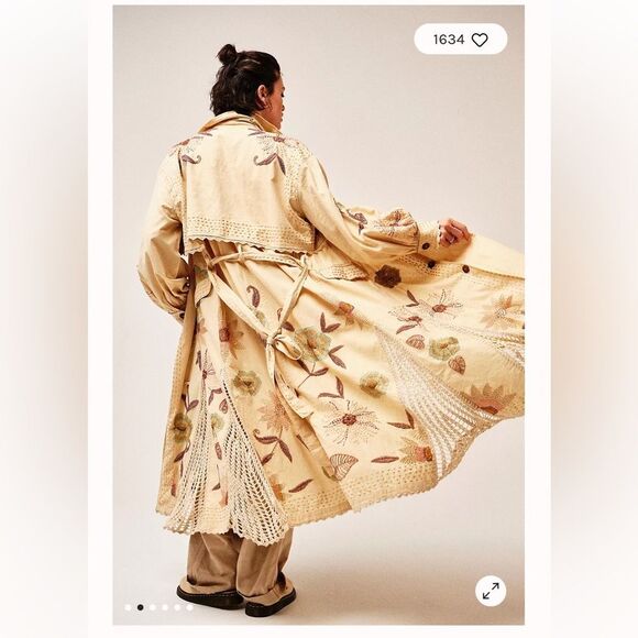 Free People Jackets & Blazers - FREE PEOPLE Forget Me Not Trench Coat